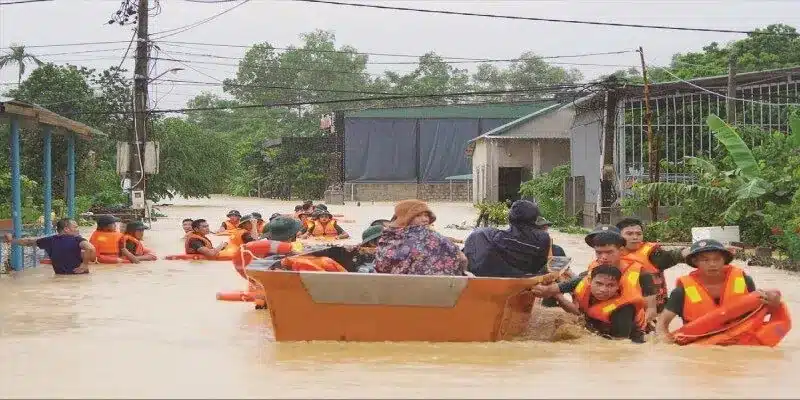 Hỗ trợ cho các ngôi nhà ngập lụt ven sông